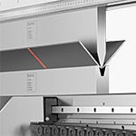 Industriefotografie Maschinenbau mit einem Laser