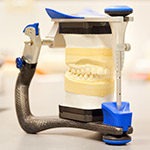 Imagefoto Zahnersatz im Zahnlabor